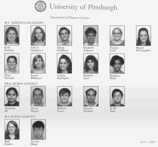 1993 Incoming Class