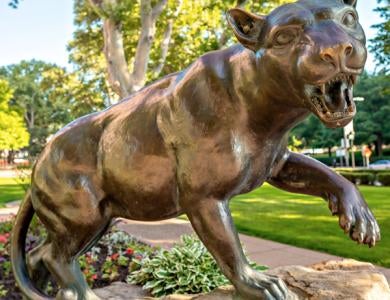 Panther statue